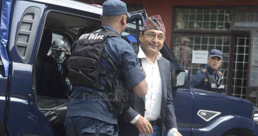 Rayamajhi remanded to 3 days for investigation