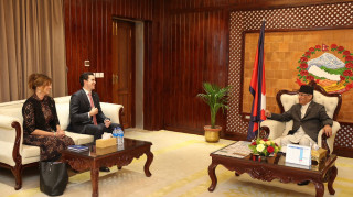 Visiting Australian assistant minister calls on PM Dahal