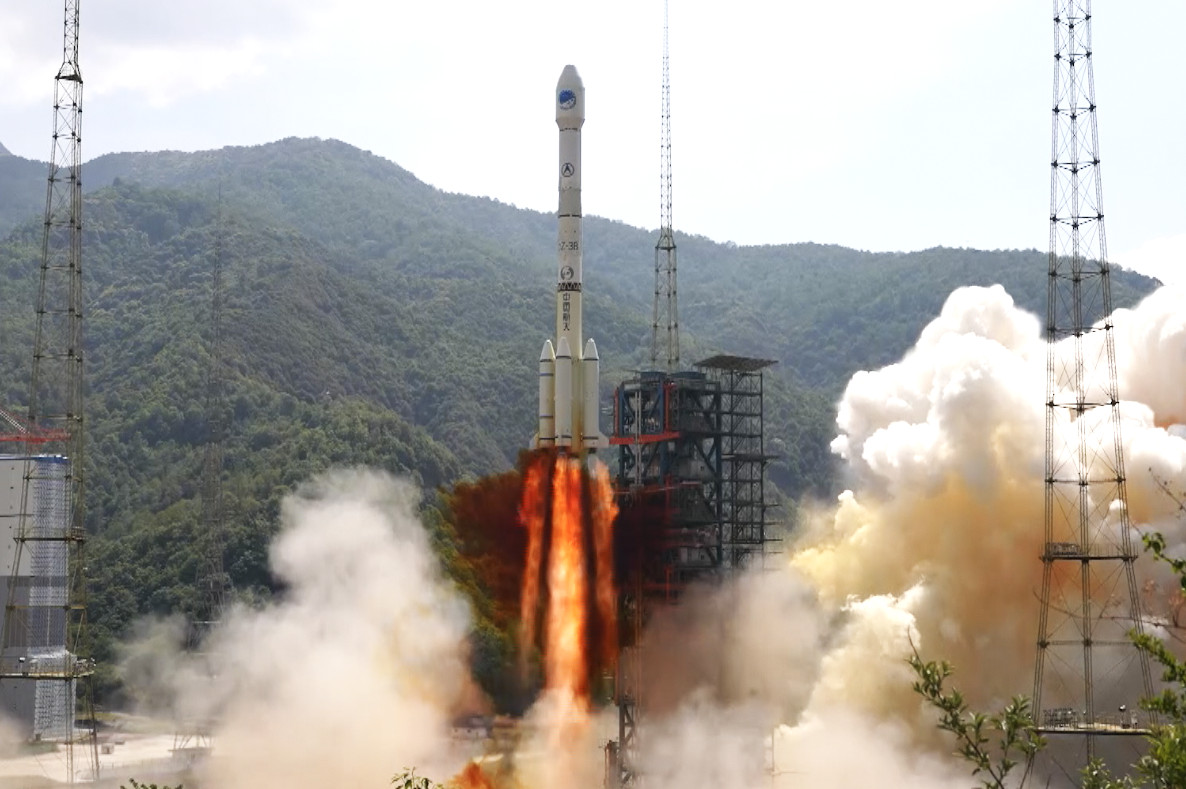 China launches the 56th BeiDou navigation satellite
