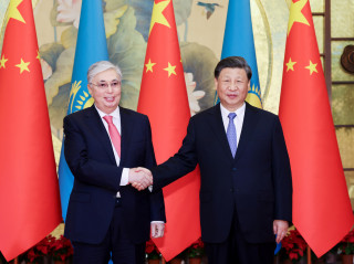 Xi wishes Kazakh president a happy birthday during talks