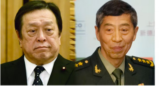 Chinese, Japanese defense chiefs meet in Singapore