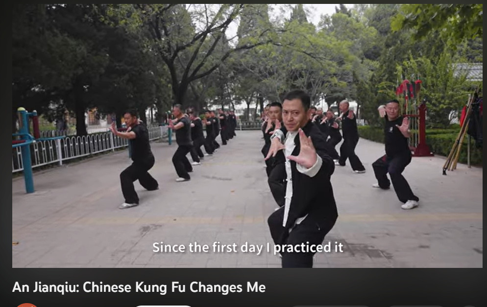 An Jianqiu: Chinese Kung Fu changes me