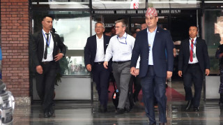 US Assistant Secretary Donald Lu arrives Kathmandu