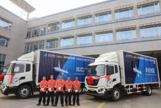 "Shuttle trucking" makes air transport more efficient