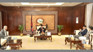 3 parties’ meet at Baluwatar: UML agrees to resume parliament