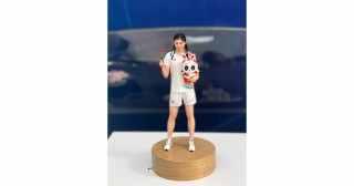 3D-printed figurines chased after by athletes at Chengdu Universiade