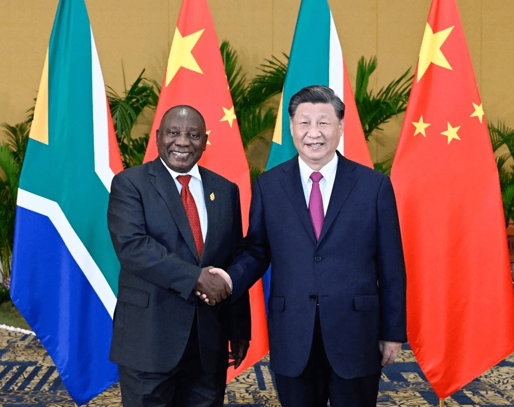 To build high-quality China-South Africa community with a shared future