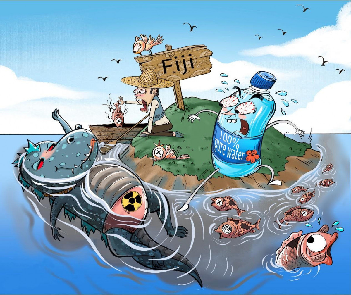 The Human Rights and Anti-Discrimination Commission in Fiji has condemned Japan’s discharge of nuclear-contaminated wastewater into the ocean,