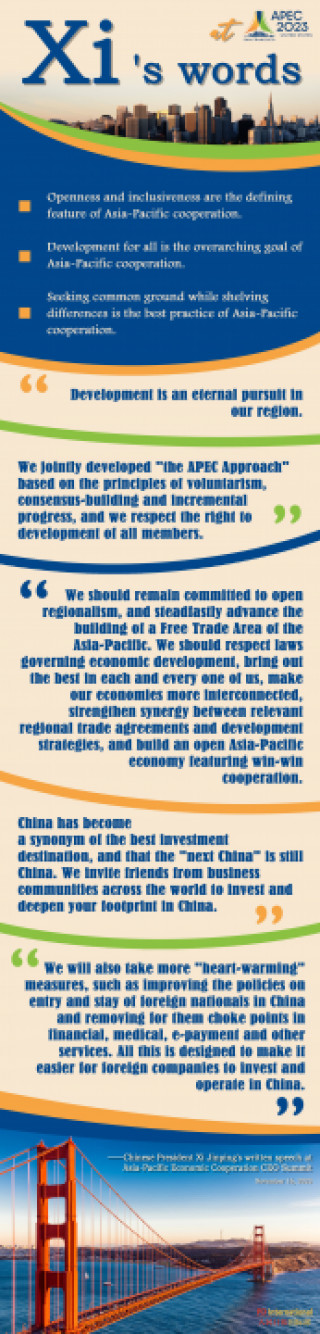To draw wisdom from history for new chapters of cooperation