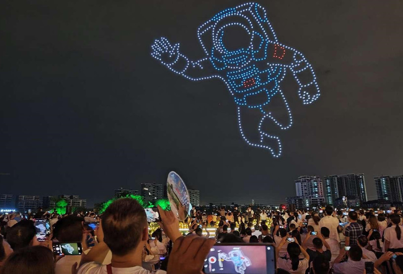 Domestic drones empower various industries in China