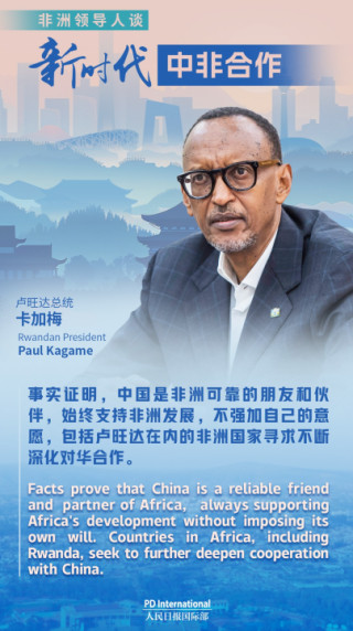 President Kagame speaks out on Africa’s partnership with China