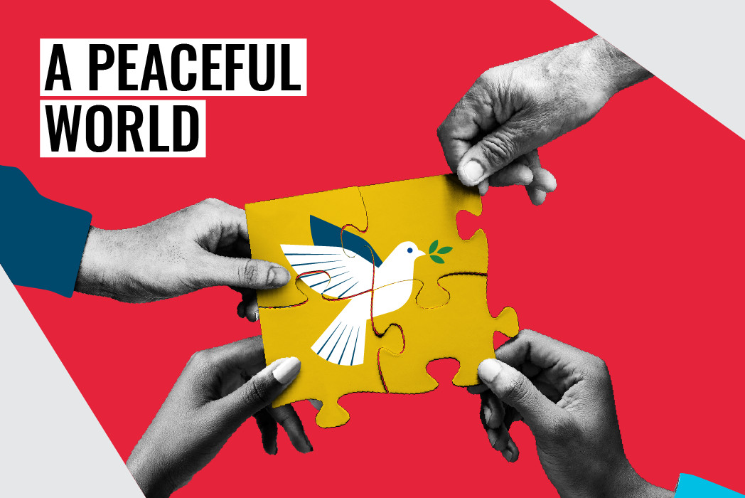 To contribute greater efforts to world peace, development