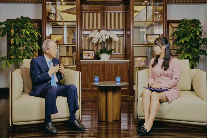 Ban Ki-moon: 'Xi has demonstrated proactive and crucial leadership'