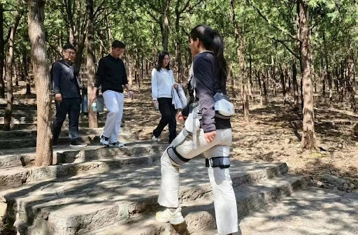 Wearable robotics bring a high-tech edge to hiking in China