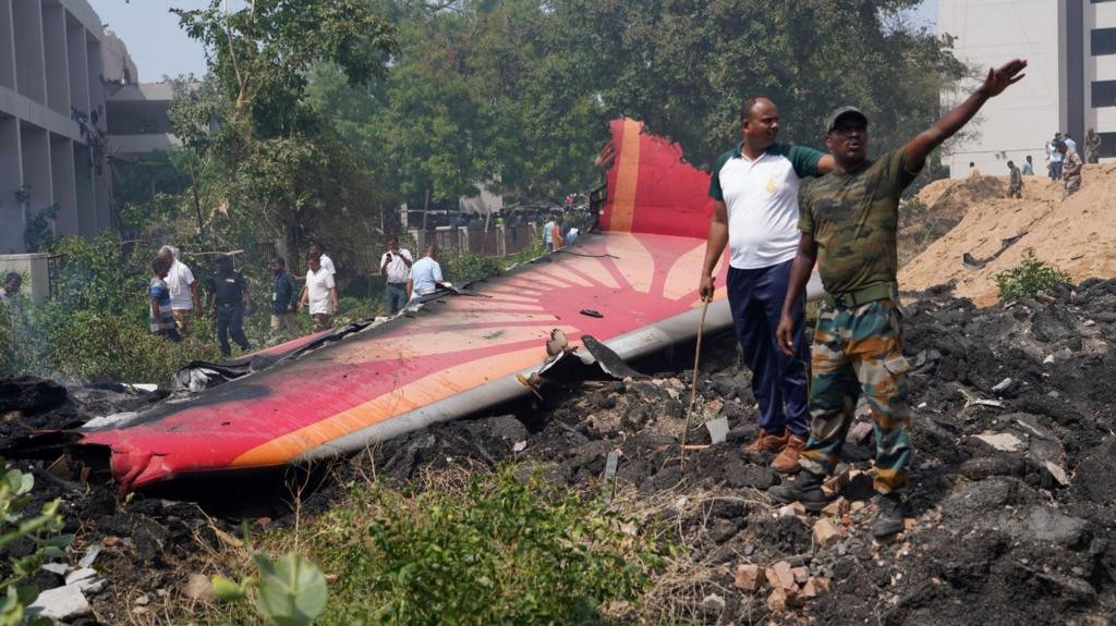 More than 200 killed as Air India plane crashes after take-off in Ahmedabad