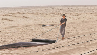 A young Chinese man inspires over 40,000 people to join desertification control