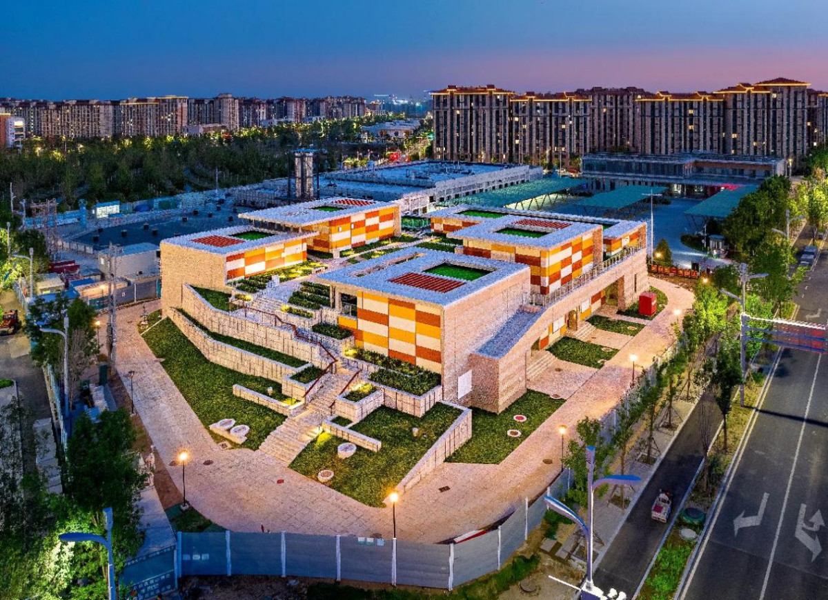 Xiong'an: building a city around green space